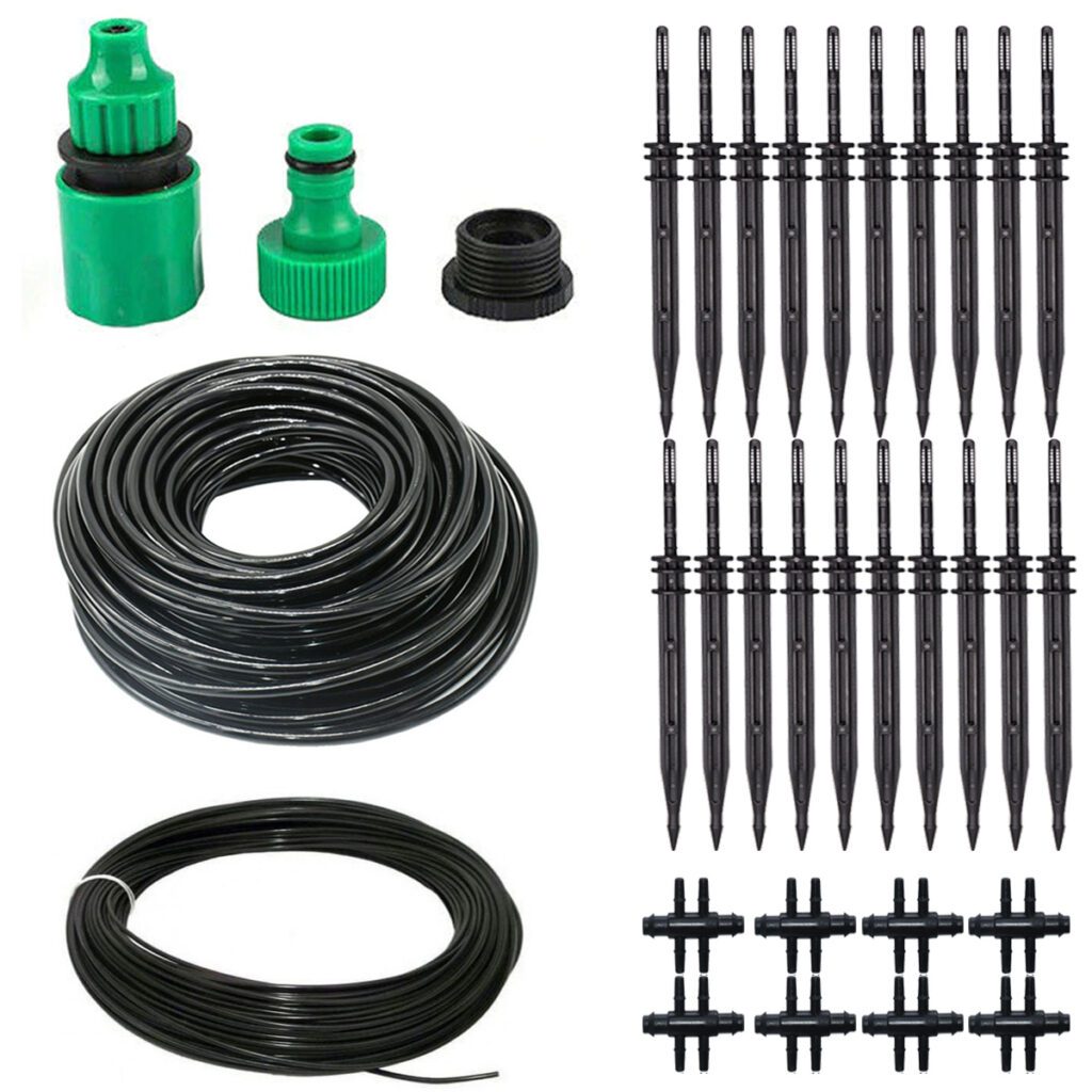 Kit de irrigação por gotejamento 32 Gotejadores Casairriga