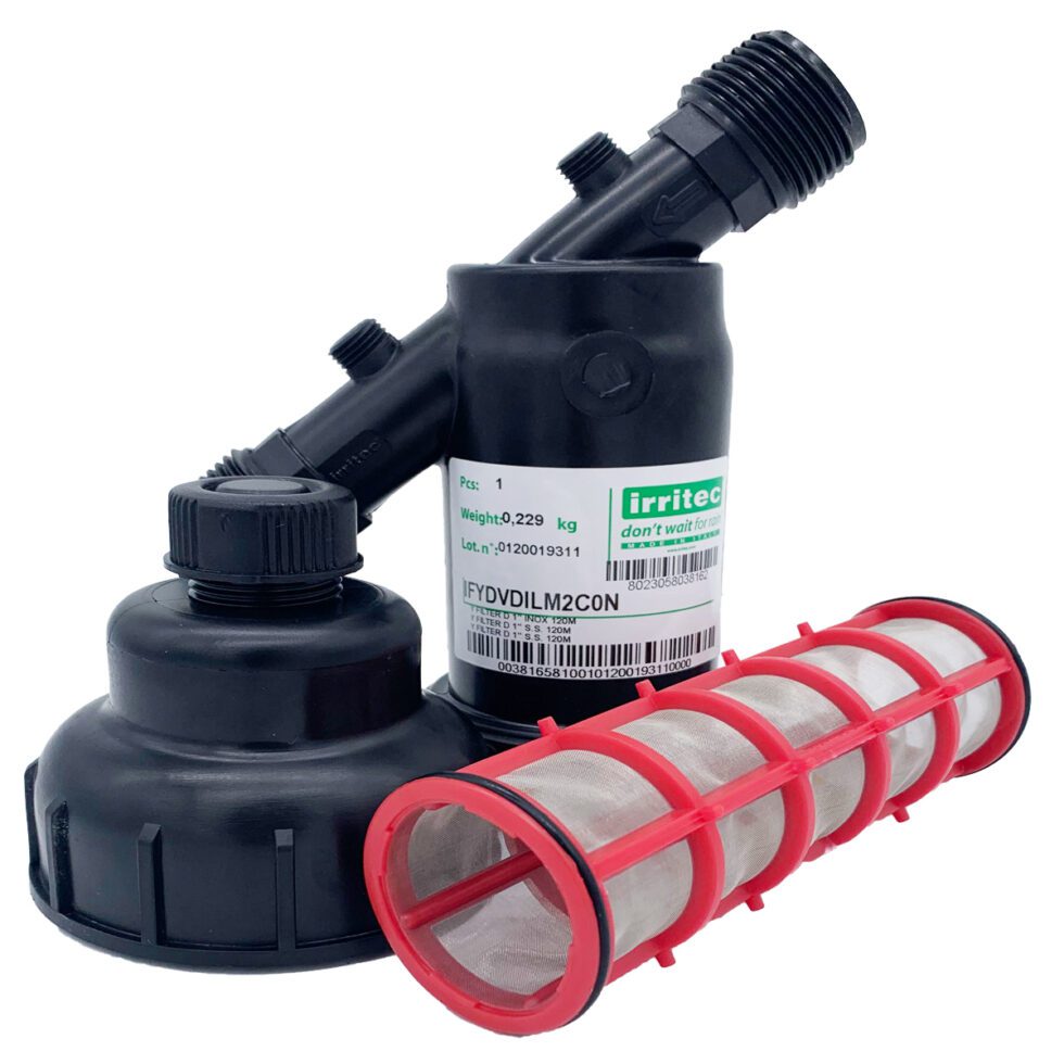 Irritec Filtro A Rete 1 1/4" Per Tubi Da 40 Mm - Per Impianti Di Irrigazione - Foto 3