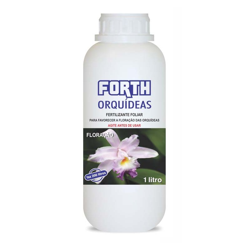 Fertilizante Forth Orquídeas Floração - 1 Litro - Casairriga
