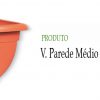 Vaso de parede para jardim vertical