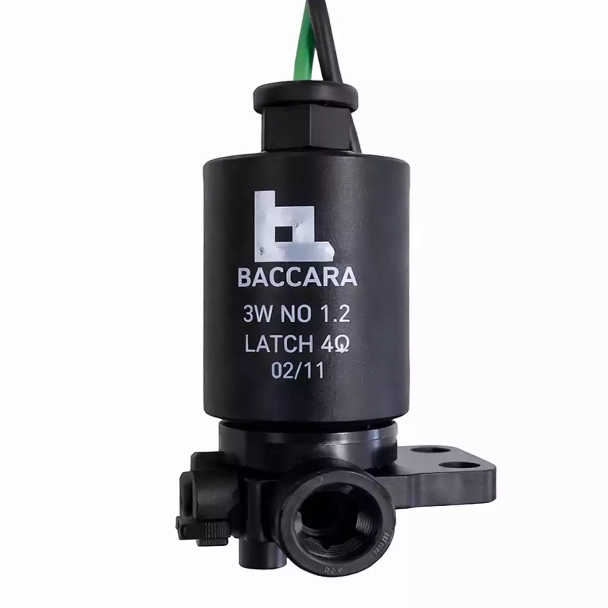 Solenoide Latch 9 a 12 VDC + 3W NO 1/8" - Baccara