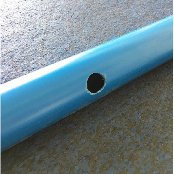 Conector Inicial 14mm - Anel Liso Azul