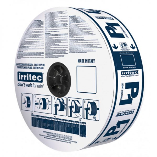 Tubo Gotejador Irritec P1 50 x 50 cm - 3.500 Metros