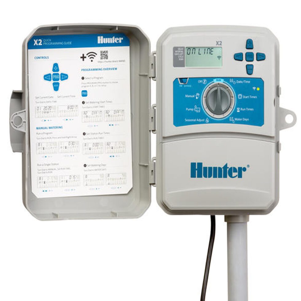 Controlador Hunter X2 8 estações Externo WIFI 220 Volts Casairriga