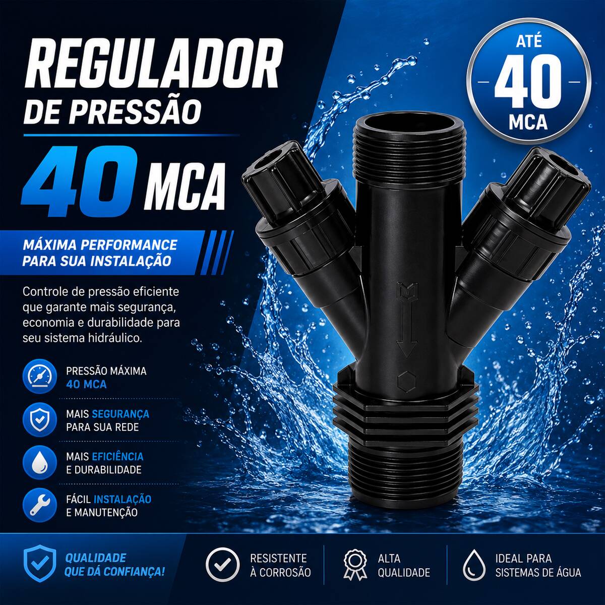 Regulador de pressão Netafim