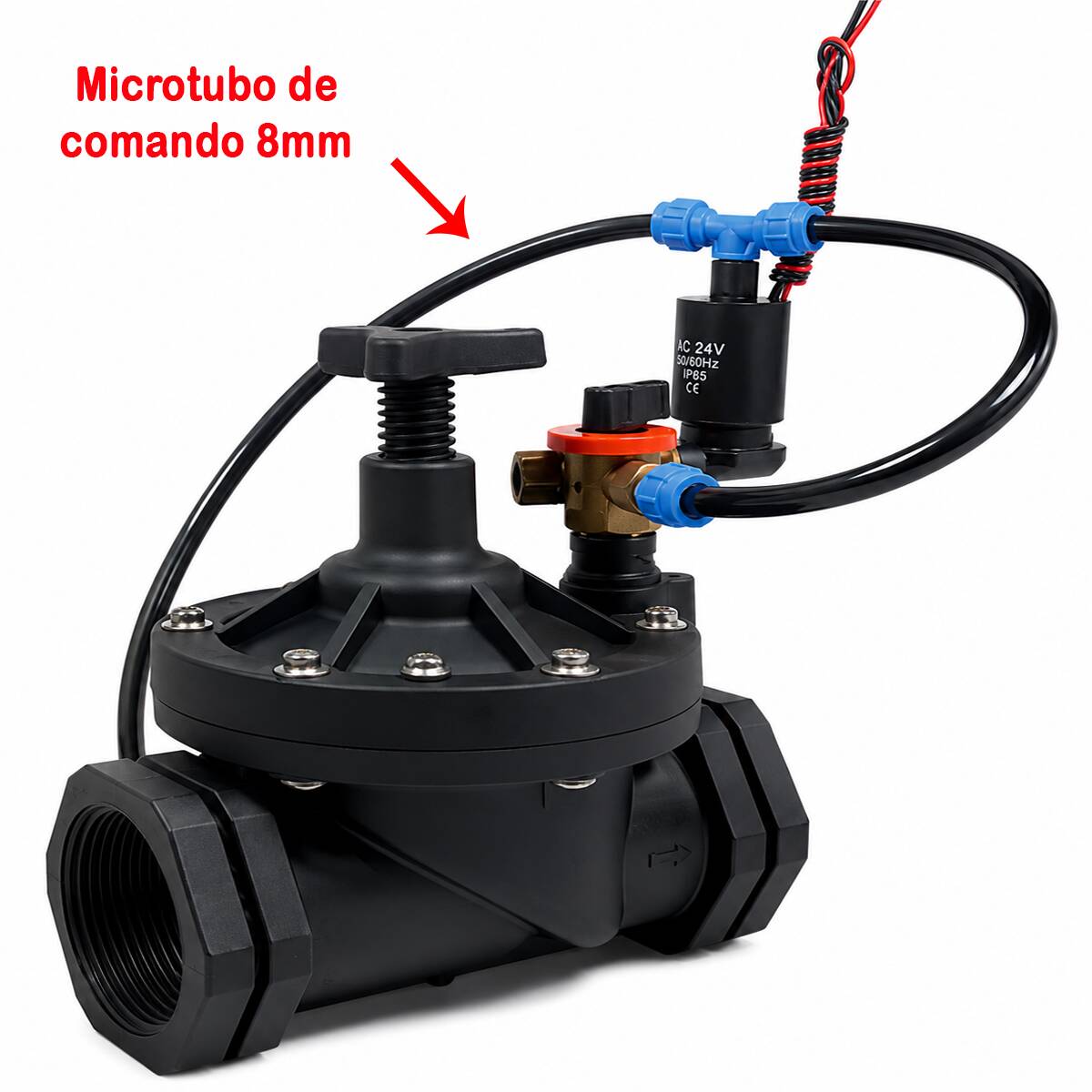Microtubo de comando 8mm