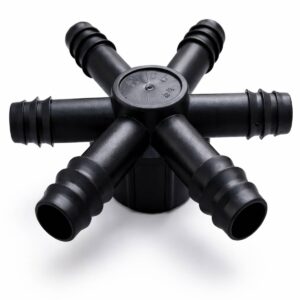 Conector aranha 6 saídas para aeração